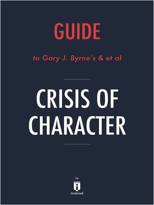 cover image of Summary of Crisis of Character
